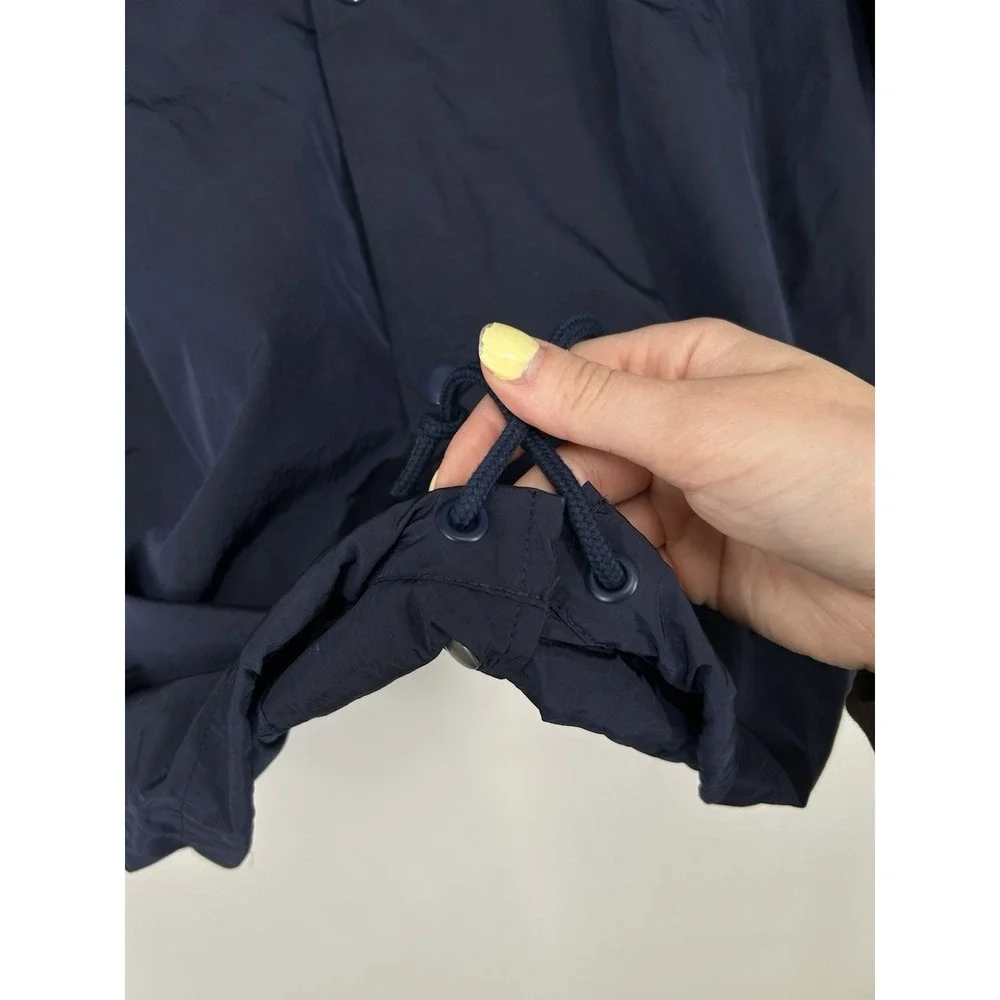 Nike Sportswear Coaches Snap Up Jacket‎ DQ5005-410 Authentic Navy Blue Large